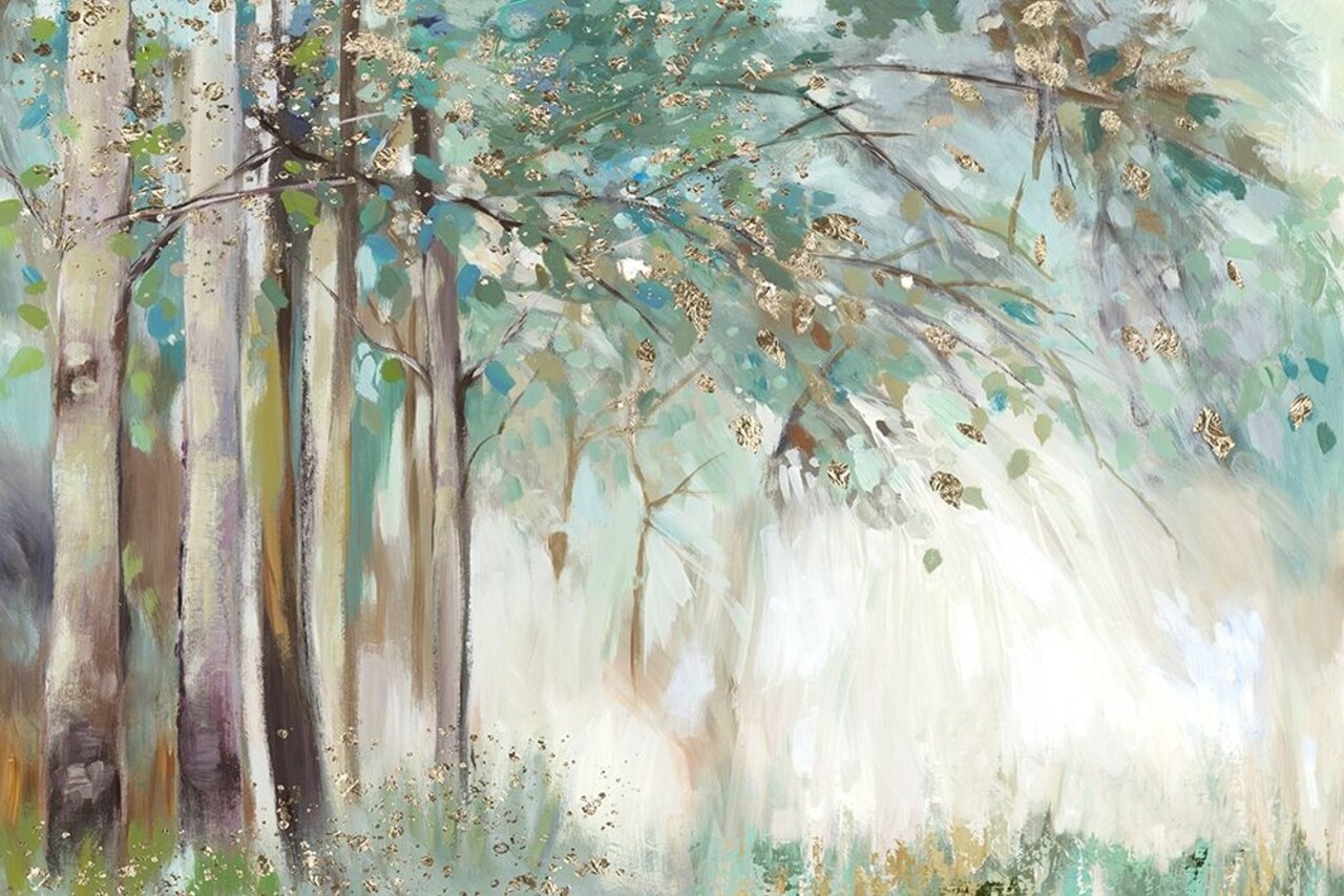 Silver Leaves Poster Print by Allison Pearce - Item # VARPDXPS190A